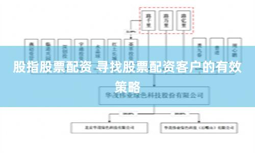 股指股票配资 寻找股票配资客户的有效策略